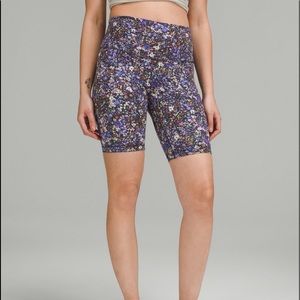 NWT lululemon align HR short 8” size 8 color flower burst multi